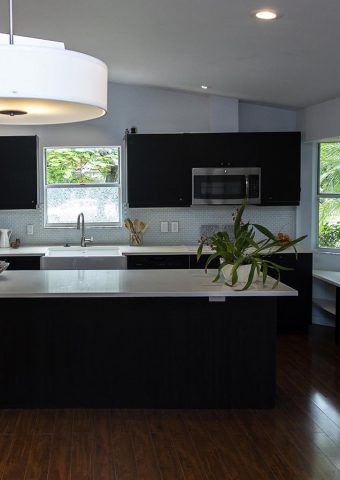 West Palm Beach: Renovation with Ikea Cabinets